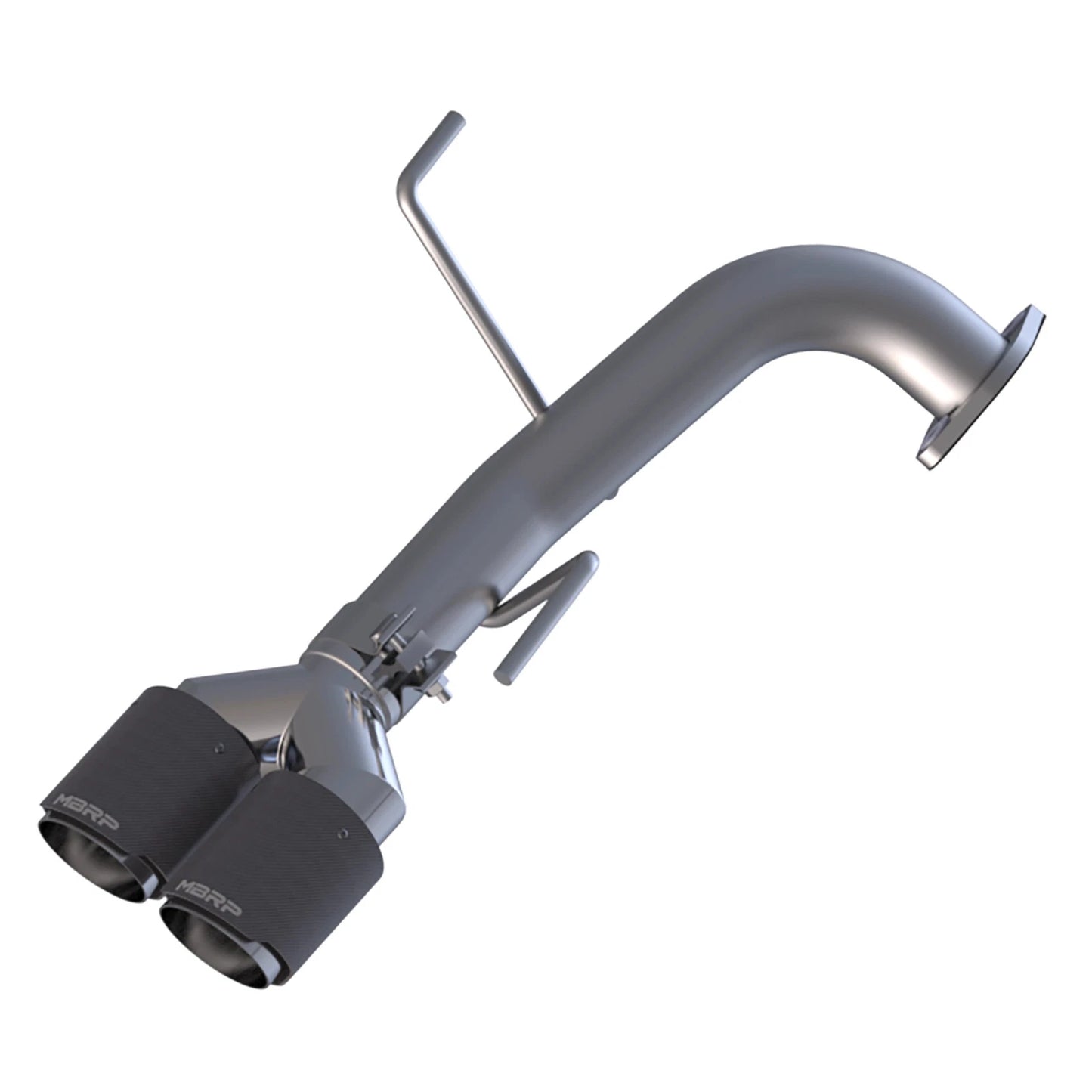 MBRP 15-19 Subaru WRX 2.0L/STI 2.5L 2.5in Dual Split Rear Exit w/ 3.5in CF Tips - T304