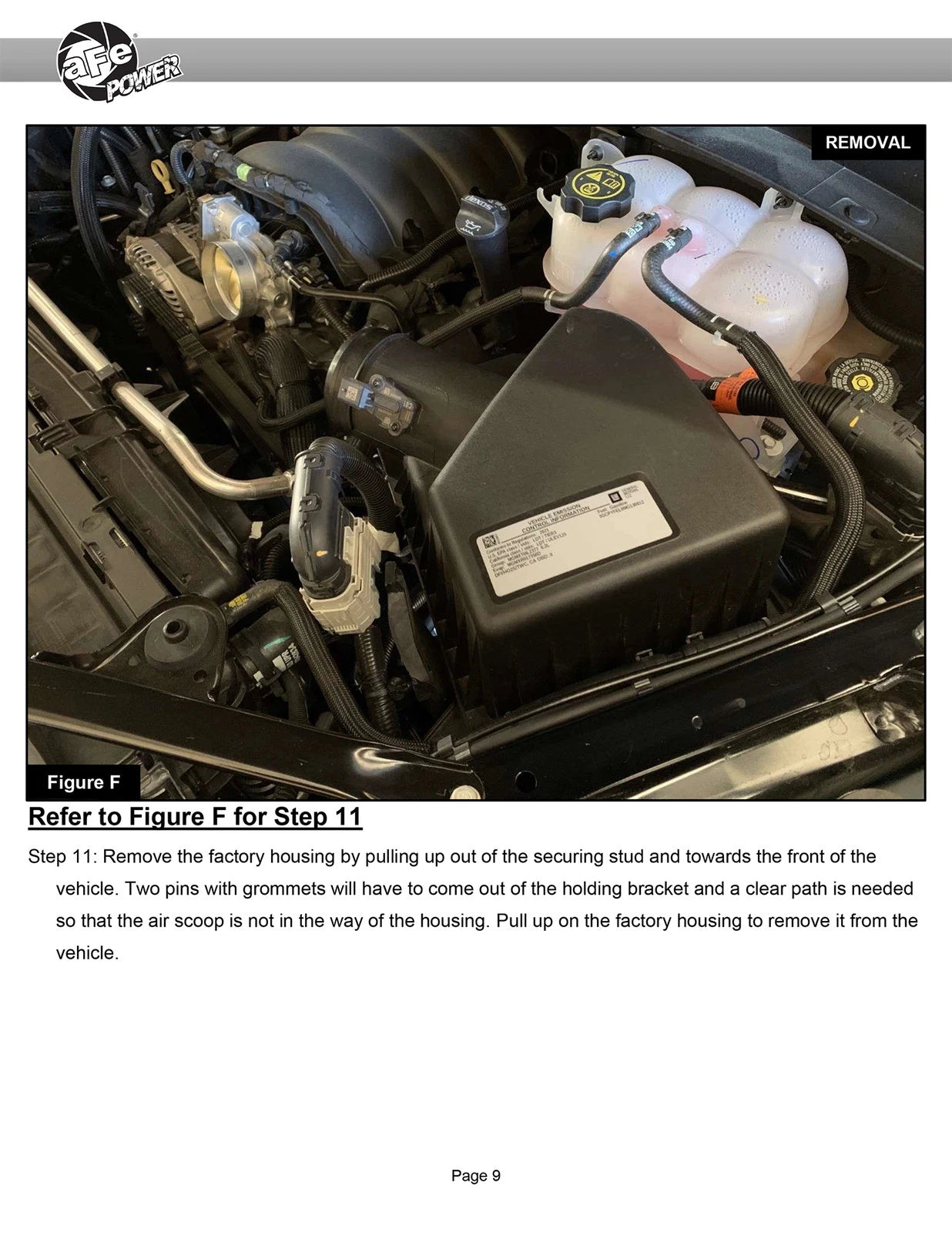 aFe 19-20 GM Trucks 5.3L/6.2L Track Series Carbon Fiber Cold Air Intake System With Pro 5R Filters