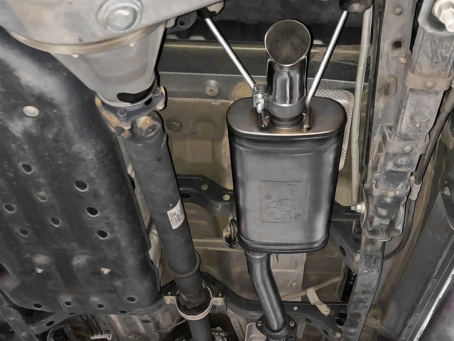 aFe ROCK BASHER 2.5in 409 SS Cat-Back Exhaust - 16-20 Toyota Tacoma L4-2.7L / V6-3.5L