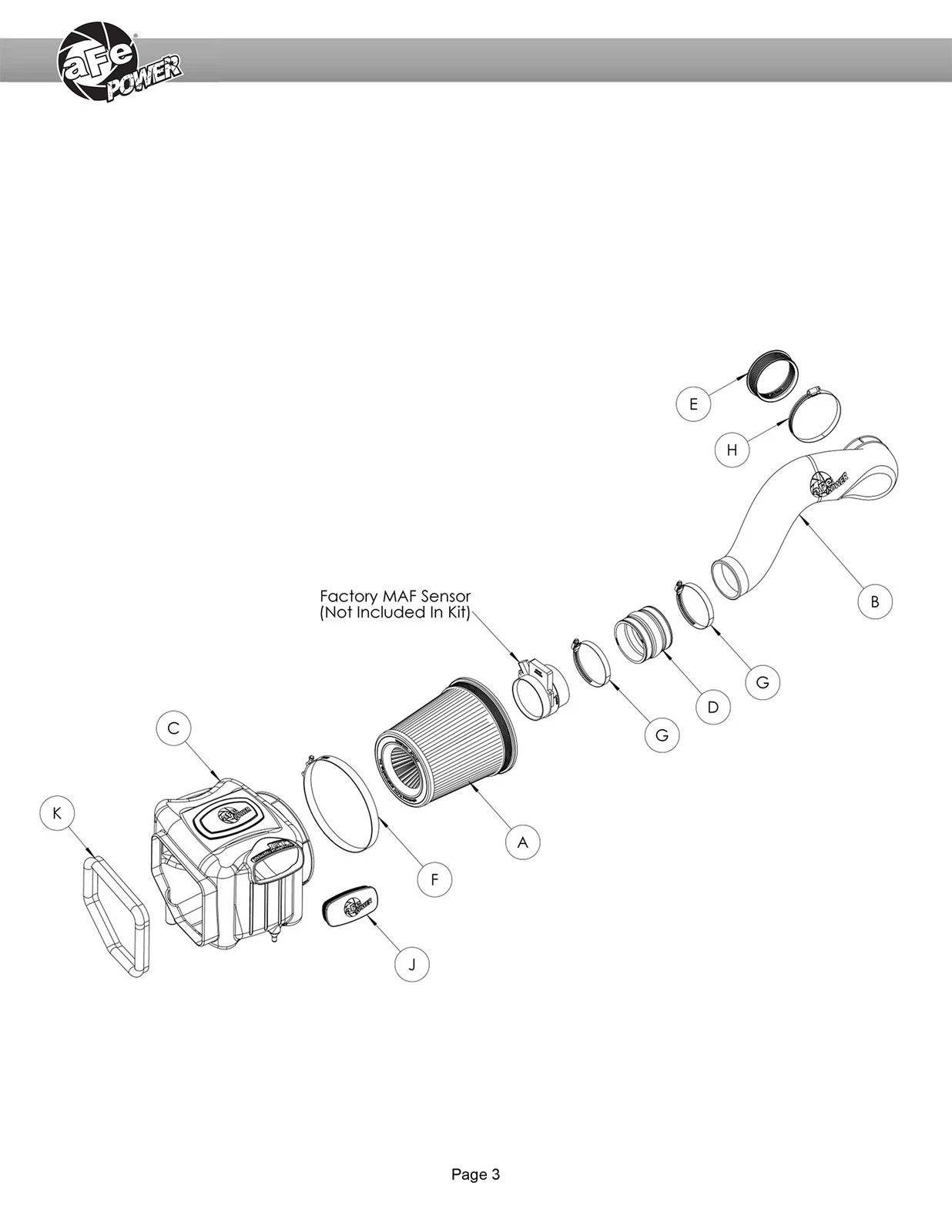 aFe Momentum GT Pro DRY S Stage-2 Si Intake System, GM Trucks/SUVs 99-07 V8 (GMT800)