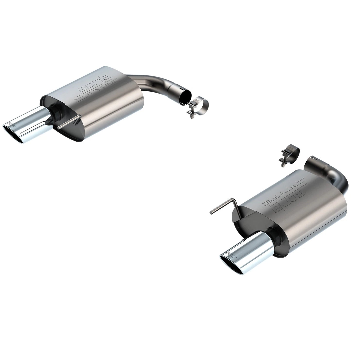 Borla 2024 Ford Mustang GT 5.0L V8 w/o Active Exhaust 2.5in S-Type Axle-Back Exhaust System