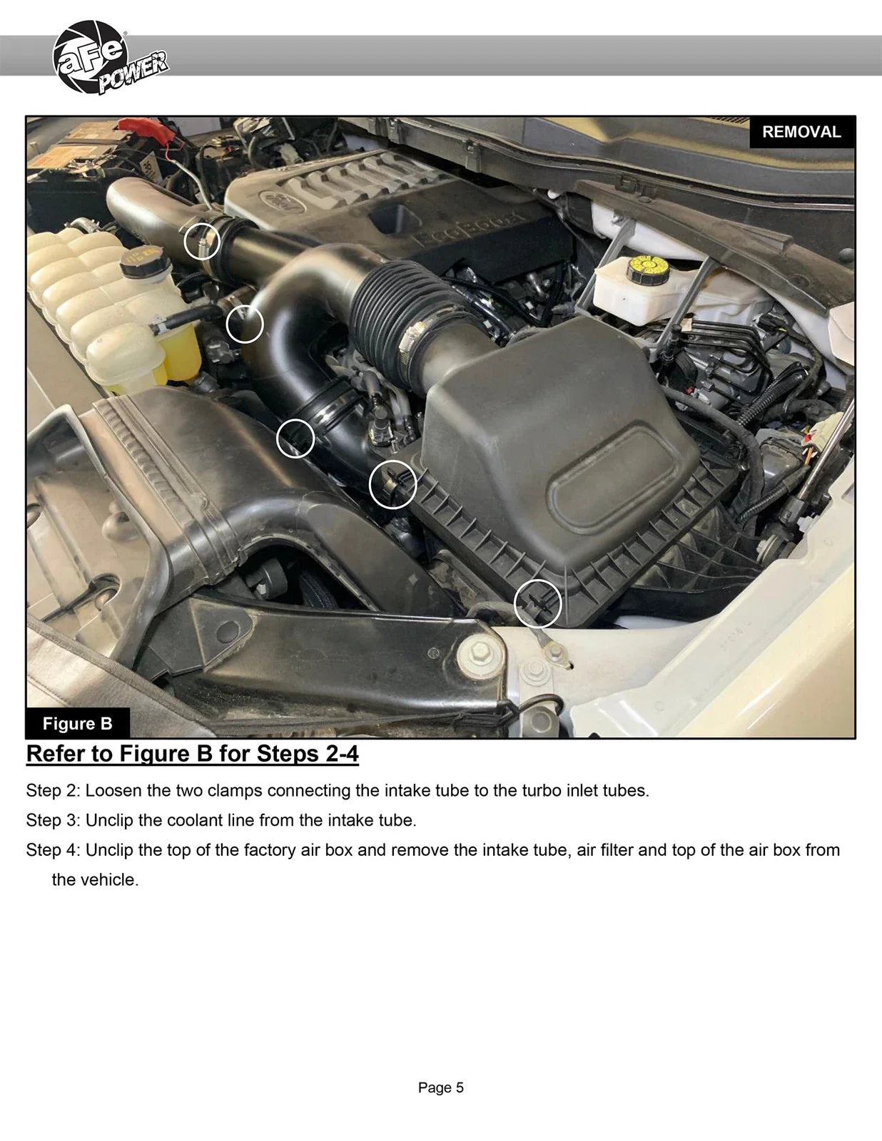 aFe MagnumFORCE Intake Stage-2 Pro 5R 2021 Ford F-150 V6-3.5L (tt)