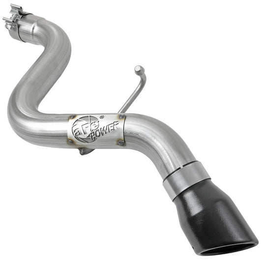 aFe MACH Force-Xp Axle-Back Exhaust System w/Black Tip 18-20 Jeep Wrangler L4-2.0T / V6-3.6L