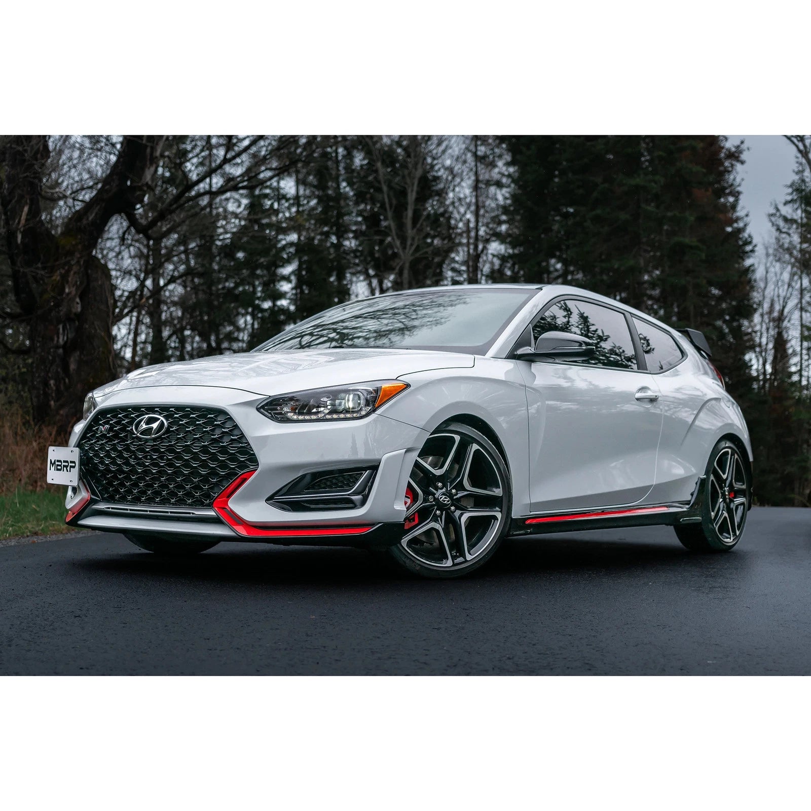 MBRP 2019+ Hyundai Veloster N 2.0L Turbo 3in Cat Back - Aluminized Steel - T304 Tip