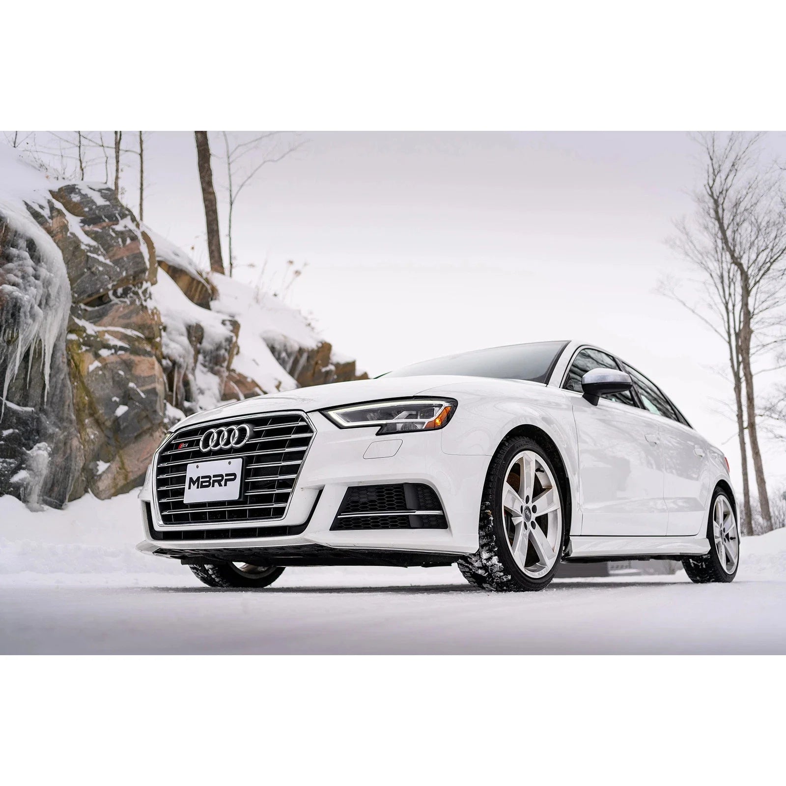 MBRP 15-18 Audi S3 304SS 3in Quad Split Rear Exit C/B System