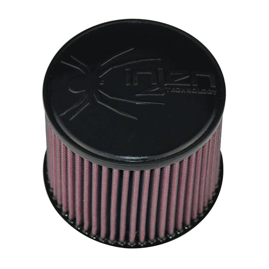 Injen High Performance Air Filter - 3.00 Black Filter 6 Base / 5 Tall / 5 Top