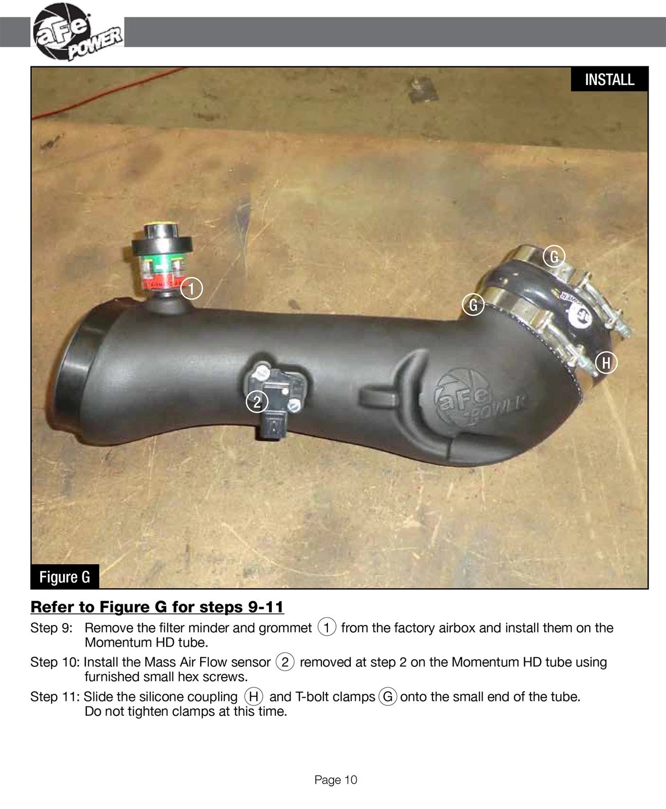 aFe Momentum HD Pro DRY S Stage-2 Si Intake 11-15 Ford Diesel Trucks V8-6.7L (See afe51-73005-E)