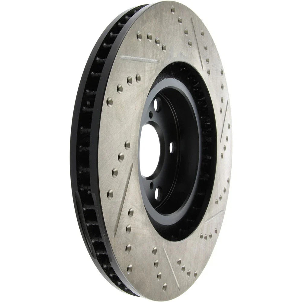 StopTech 5/93-98 Toyota Supra Turbo Right Front Slotted & Drilled Rotor