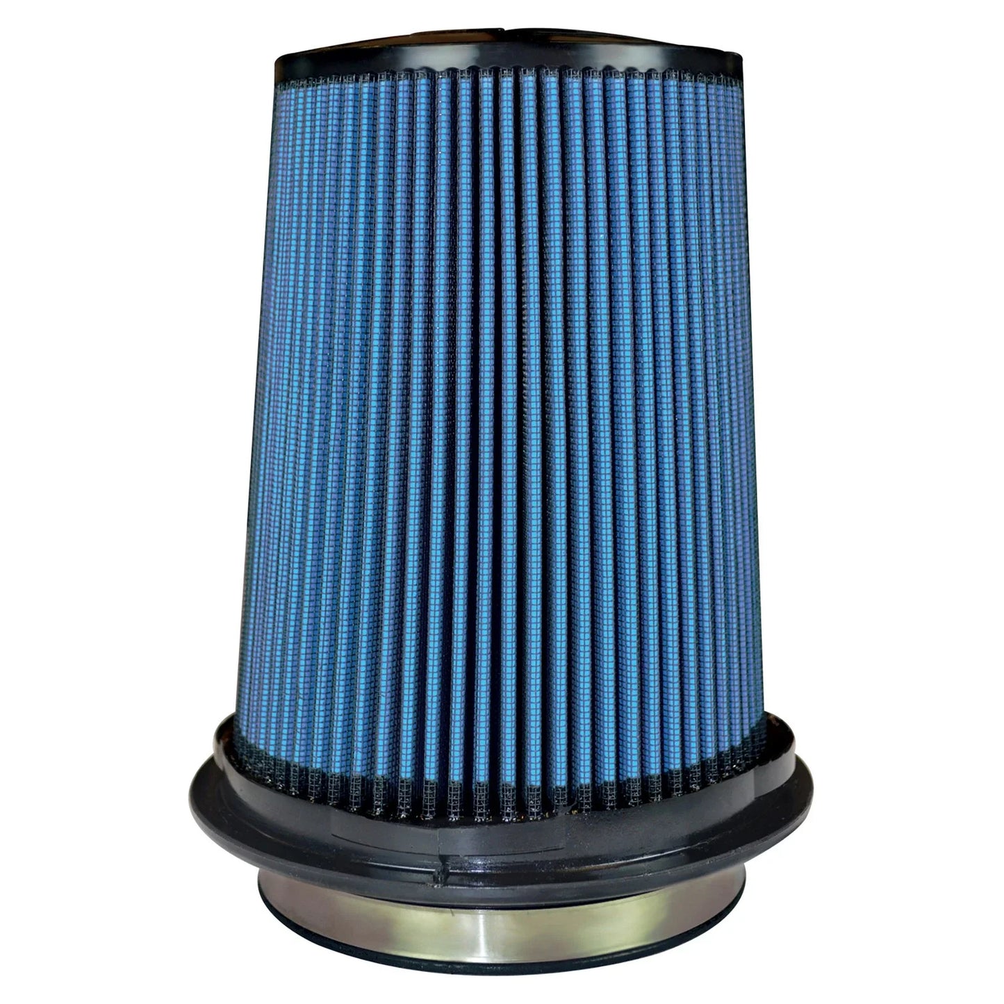 Injen SuperNano Web Dry Air Filter - 5in Flange ID / 7in  Base / 7.9in Media Height / 5in Top