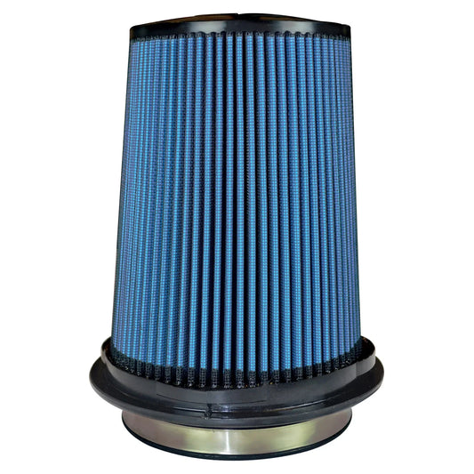 Injen SuperNano Web Dry Air Filter - 5in Flange ID / 7in  Base / 7.9in Media Height / 5in Top