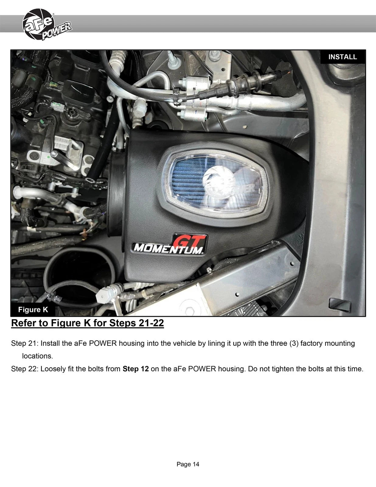 aFe Momentum GT Pro Dry S Intake System 22-23 Jeep Grand Cherokee V6-3.6L