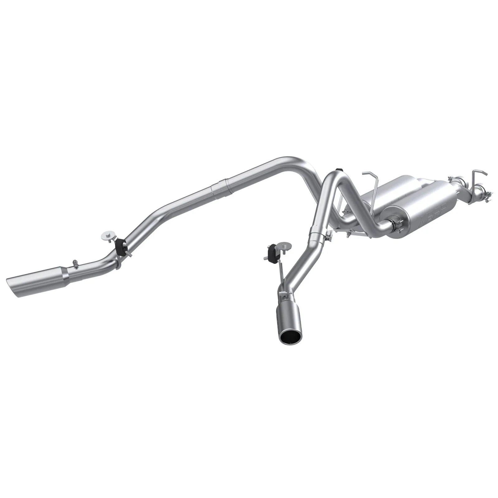 MBRP 2003-2007 Chev/GMC 2500 HD 6.0L CC-SB Cat Back Dual Split Side