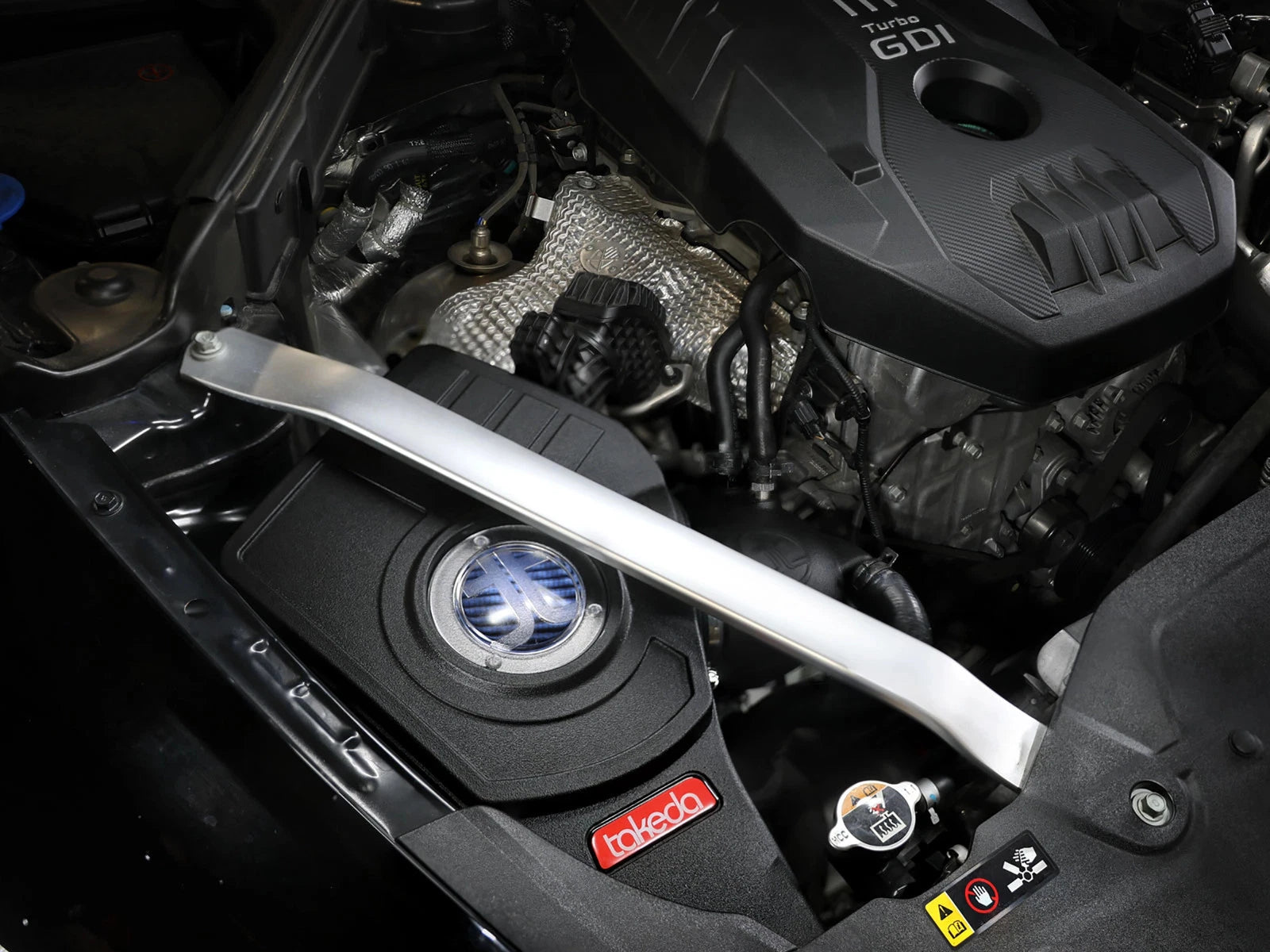 aFe 18-21 Kia Stinger L4 2.0L Takeda Momentum Cold Air Intake System w/ Pro 5R Filter