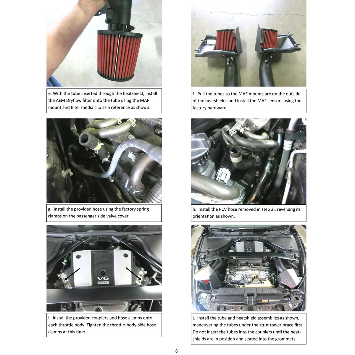 AEM 2009+ Nissan 370Z 3.7L Cold Air Intake