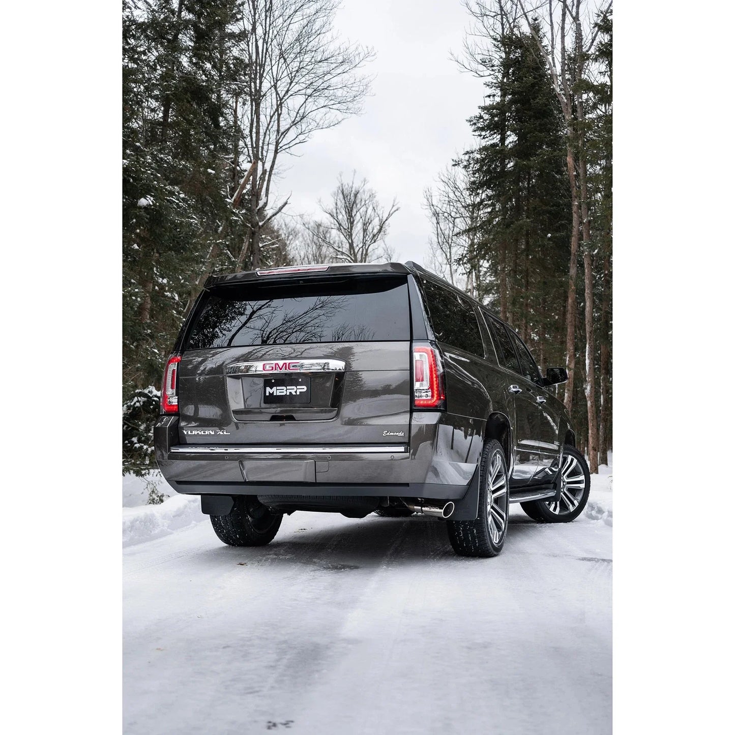 MBRP 15-20 GM Tahoe/Suburban/Yukon/Yukon XL/Escalade Aluminized Steel 3in. Cat Back -Single Side