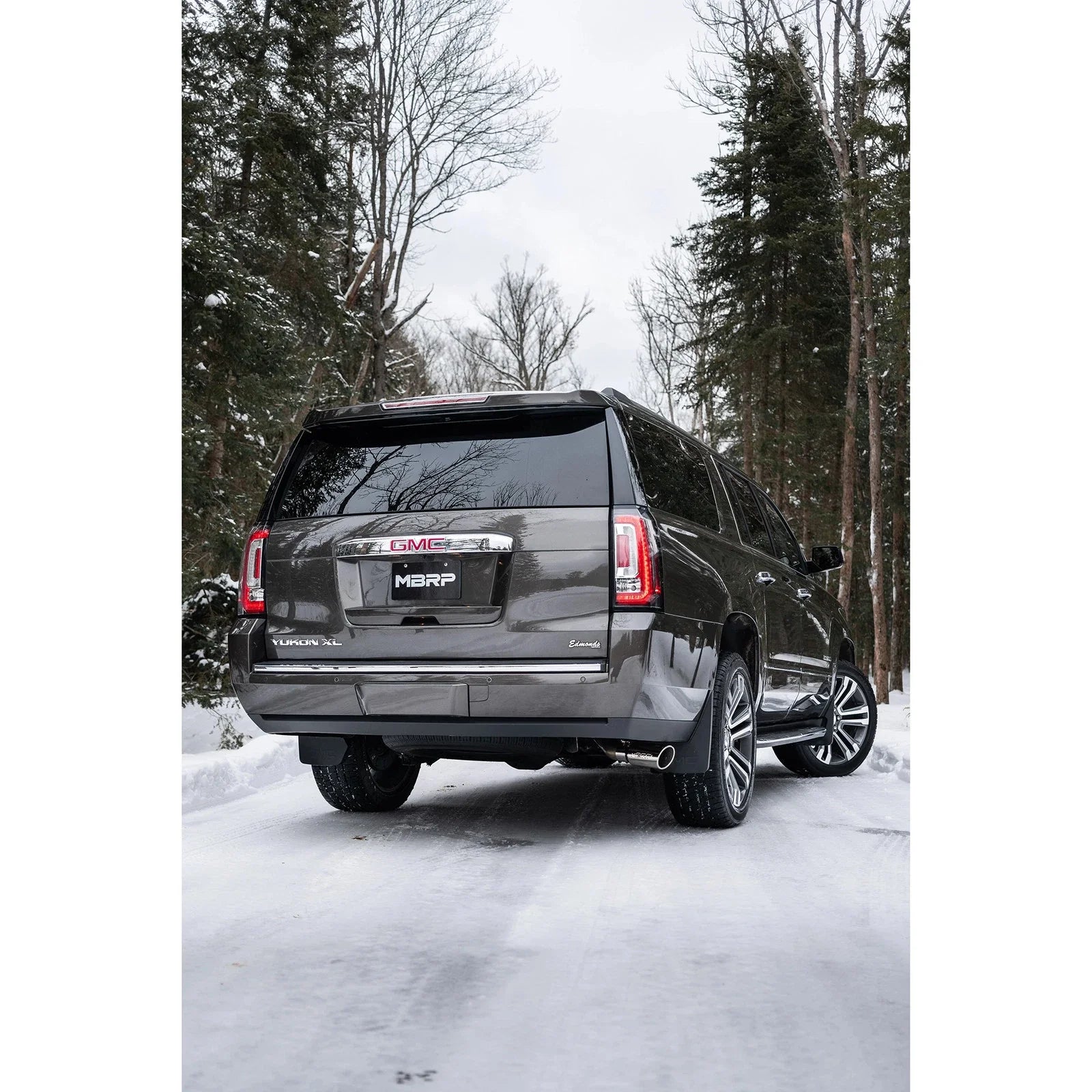 MBRP 15-20 GM Tahoe/Suburban/Yukon/Yukon XL/Escalade Aluminized Steel 3in. Cat Back -Single Side