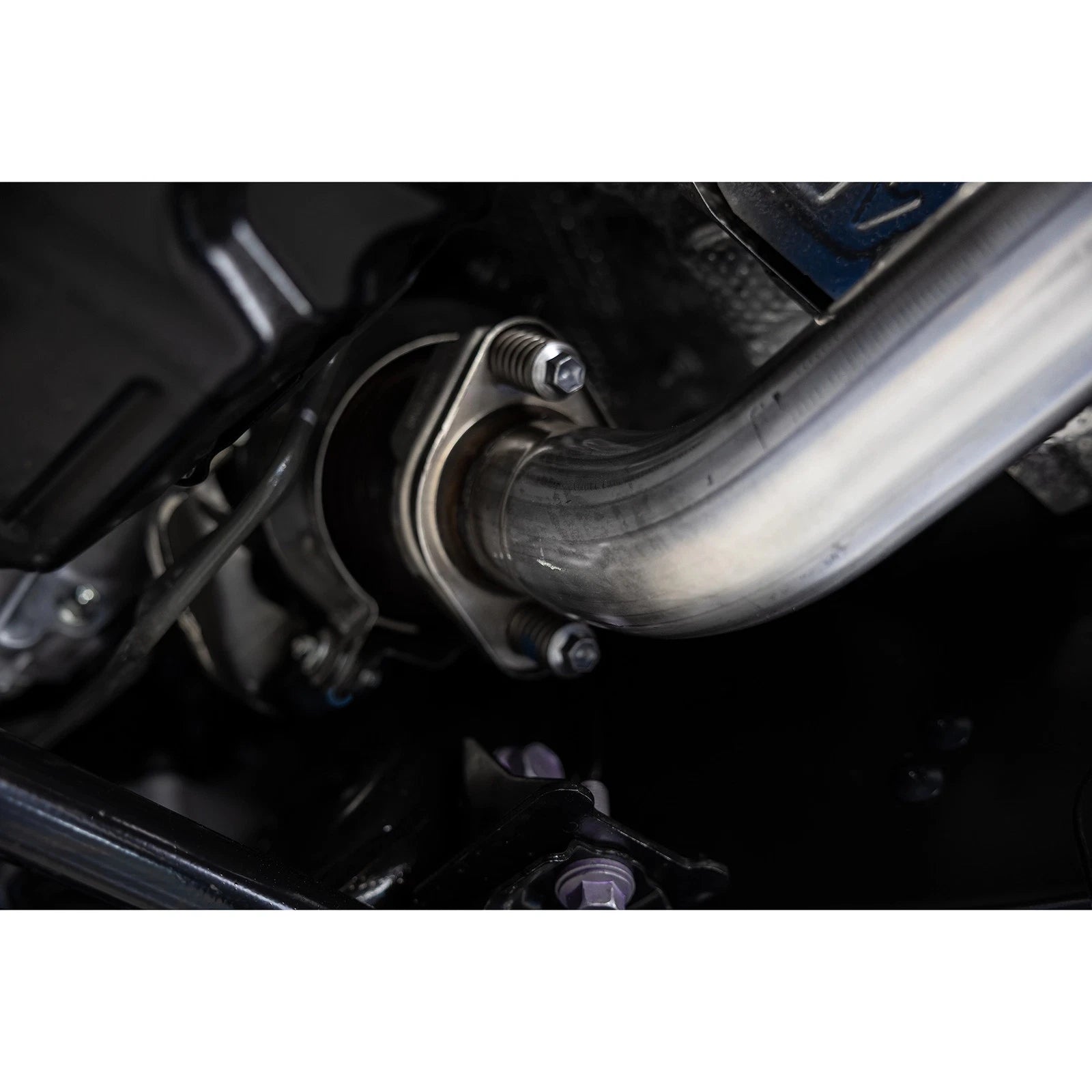 MBRP MBRP 25-26 Toyota 4Runner 2.4L 3in Cat-Back Single Rear High-Clearance Turn Down - AL