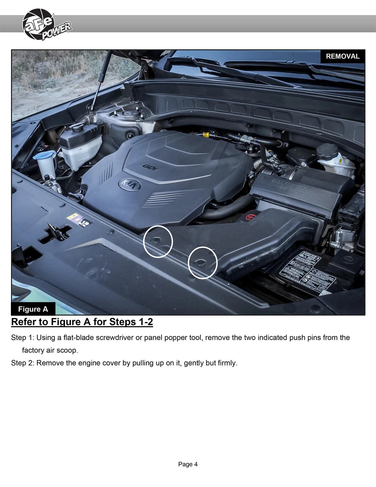 aFe Takeda Momentum Pro 5R Cold Air Intake System 20-22 Kia Telluride / Hyundai Palisade V6 3.8L