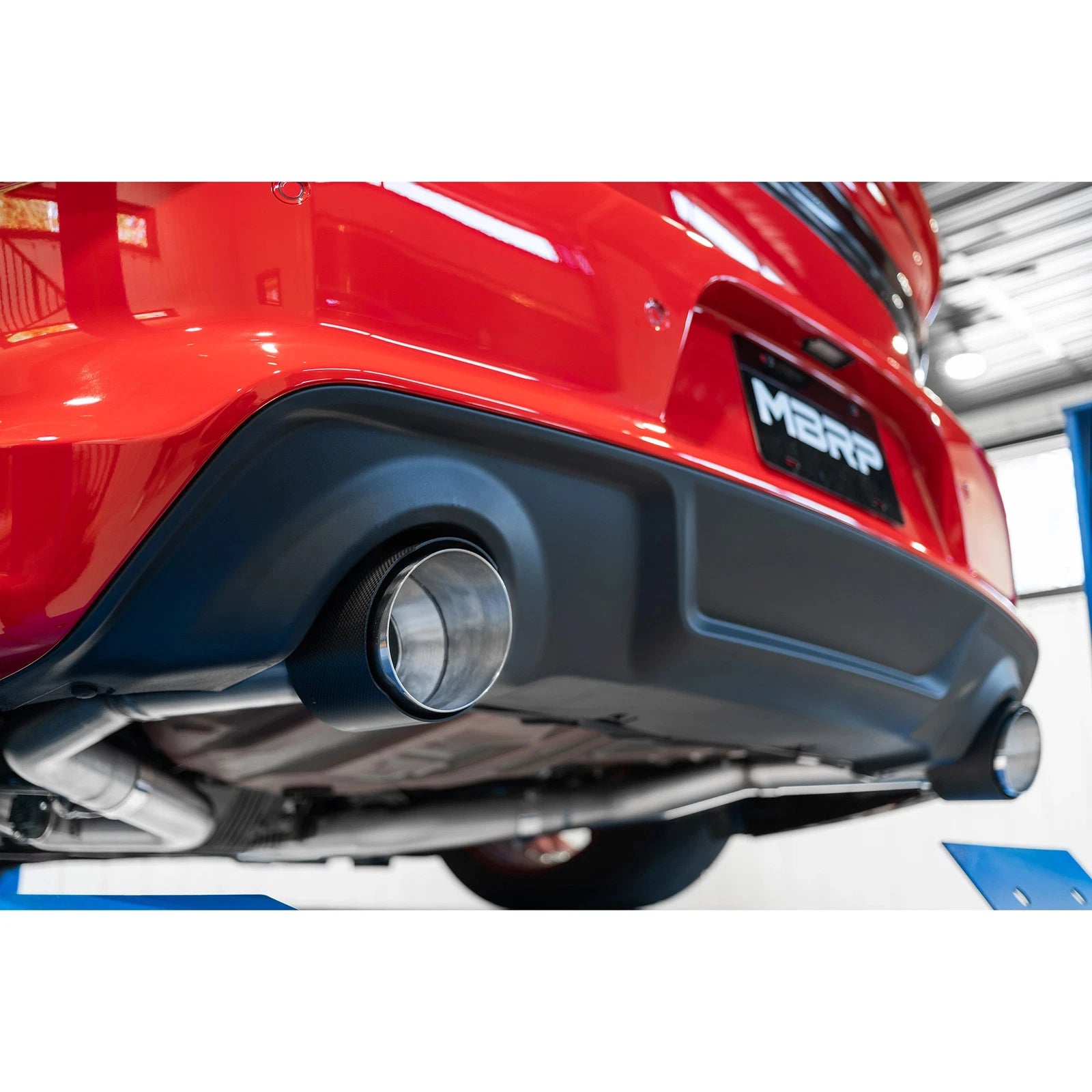 MBRP 17-21 Charger 5.7/6.1/6.4L 3in Dual Rear Exit SS Catback Exhaust w/ Carbon Fiber Tips