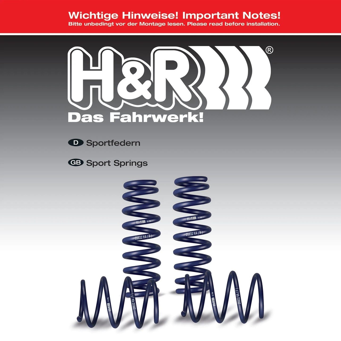 H&R 06-12 Mercedes-Benz R350/R500 (Non ADSII) W251 Sport Spring (w/Self Leveling Only)