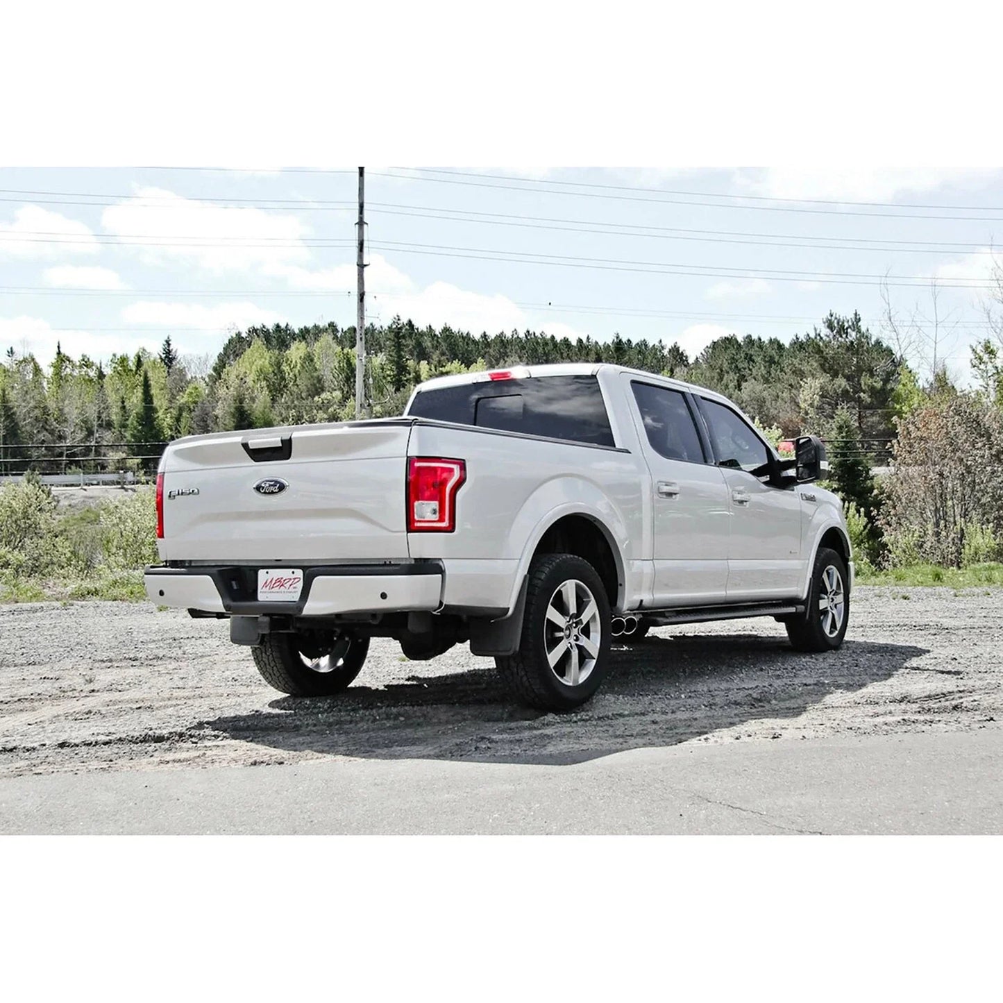 MBRP 15-16 Ford F-150 2.7L/3.5L/5.0L 3in Cat Back Single Side Pre-Axle Dual Exit T304