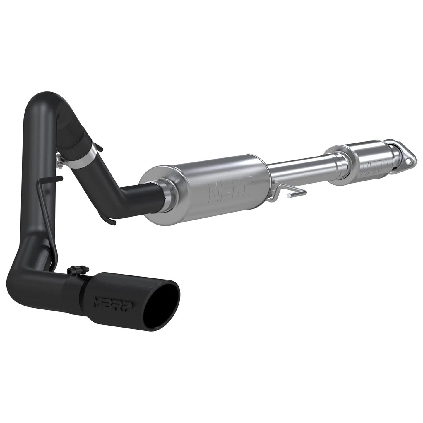 MBRP 15-20 Ford F-150 5.0L 3in Cat Back Single Side Exit Black Exhaust System