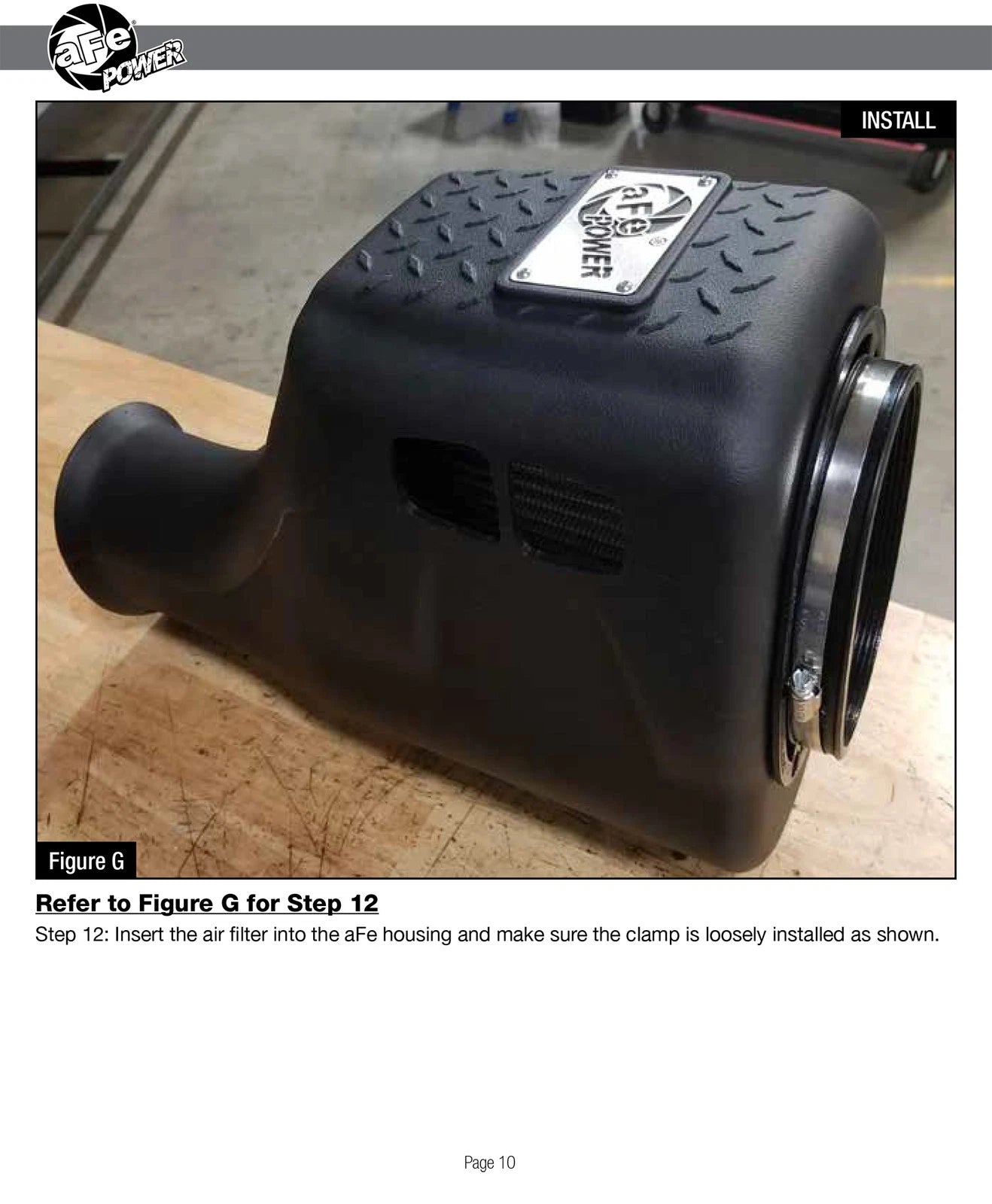 aFe MagnumForce Stage 2 Si Cold Intake System w/PDS 03-07 Ford Diesel Trucks V8-6.0L