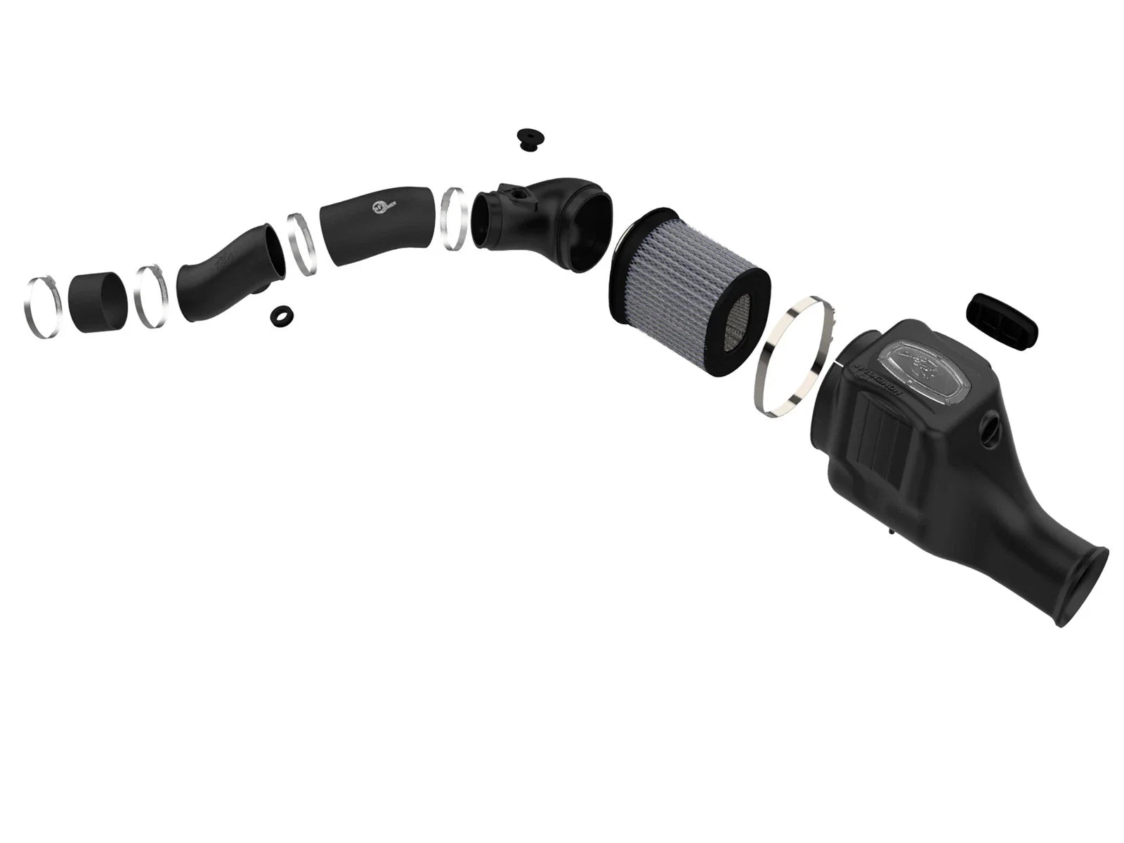 aFe Momentum HD Pro DRY S Stage-2 Si Intake 03-07 Ford Diesel Trucks V8-6.0L (See afe51-73003-E)