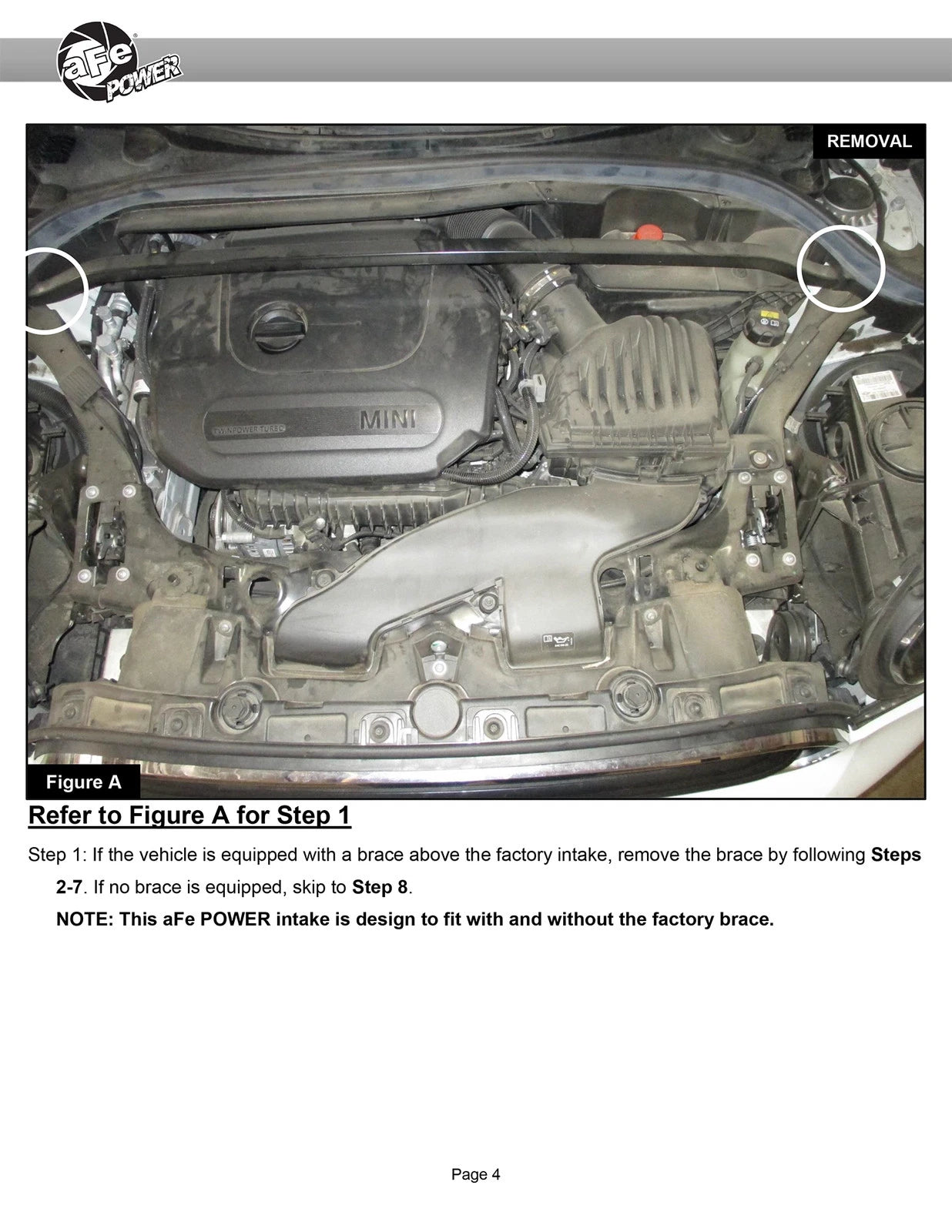aFe 15-19 MINI Cooper S (F55/F56) L4 2.0L(t) B46 Momentum GT Cold Air Intake System w/ Pro 5R Filter