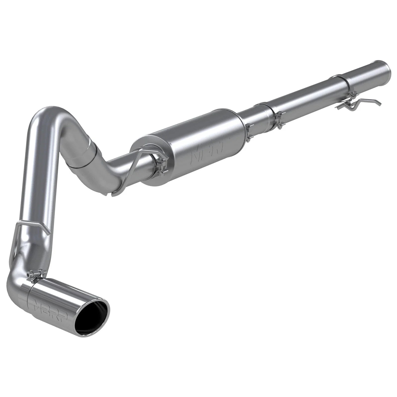 MBRP 2014 Chevy/GMC 1500 Silverado/Sierra 6.2L V8 SS T409 3.5in C/B Single Side Exit Exhaust