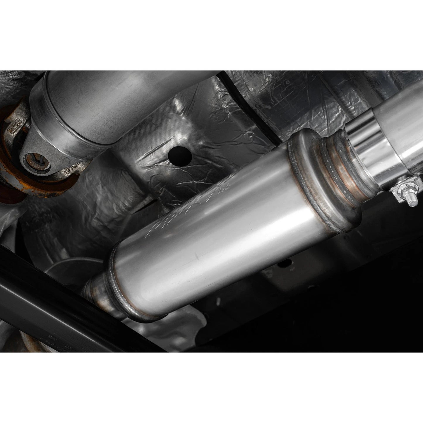 MBRP 2021+ F-150 2.7L/ 3.5L Ecoboost, 5.0L 3in Cat Back 2.5in Dual Split Rear - Black Coated