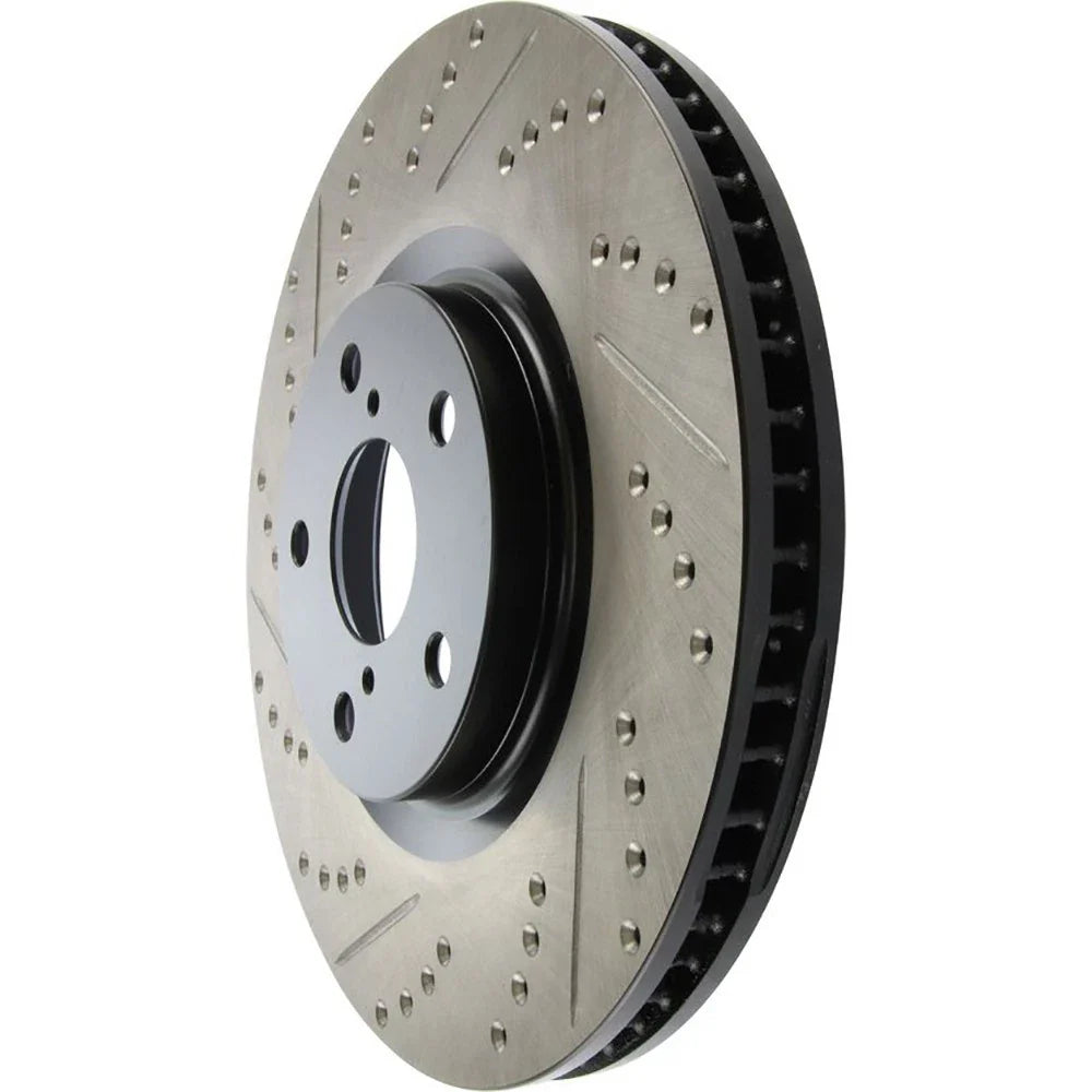 StopTech 5/93-98 Toyota Supra Turbo Right Front Slotted & Drilled Rotor