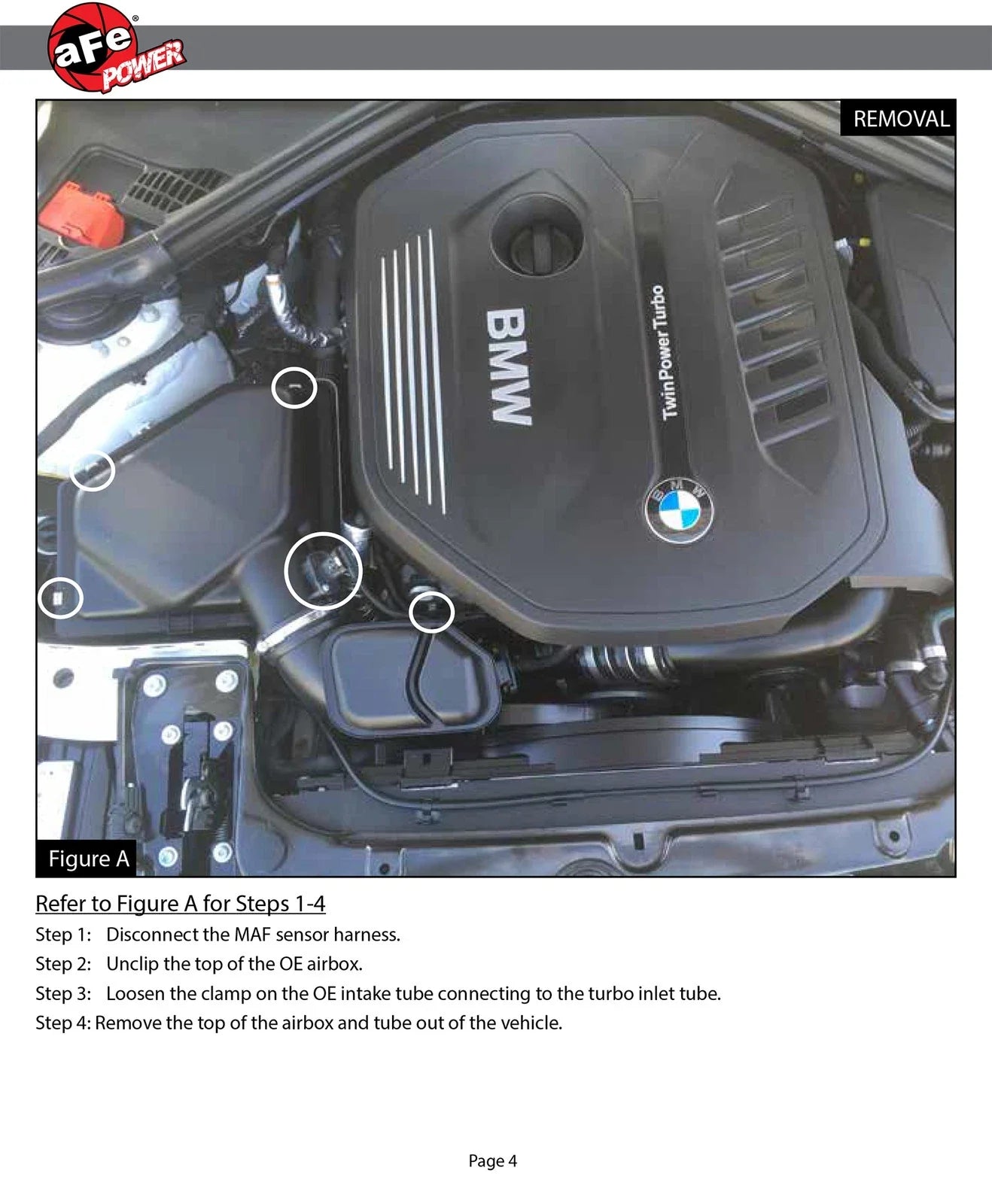 aFe MagnumFORCE Intake Stage-2 Pro DRY S 2017 BMW 340i (F30) L6-3.0L (t) B58