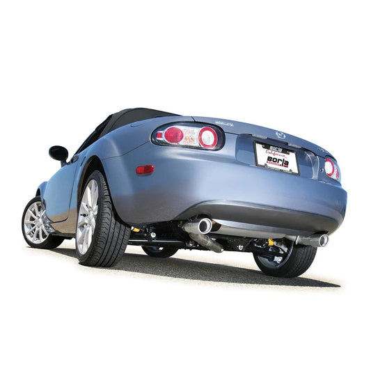 Borla 06-14 Mazda MX-5 Miata 2.0L RWD Twin-Tip Cat Back Exhaust