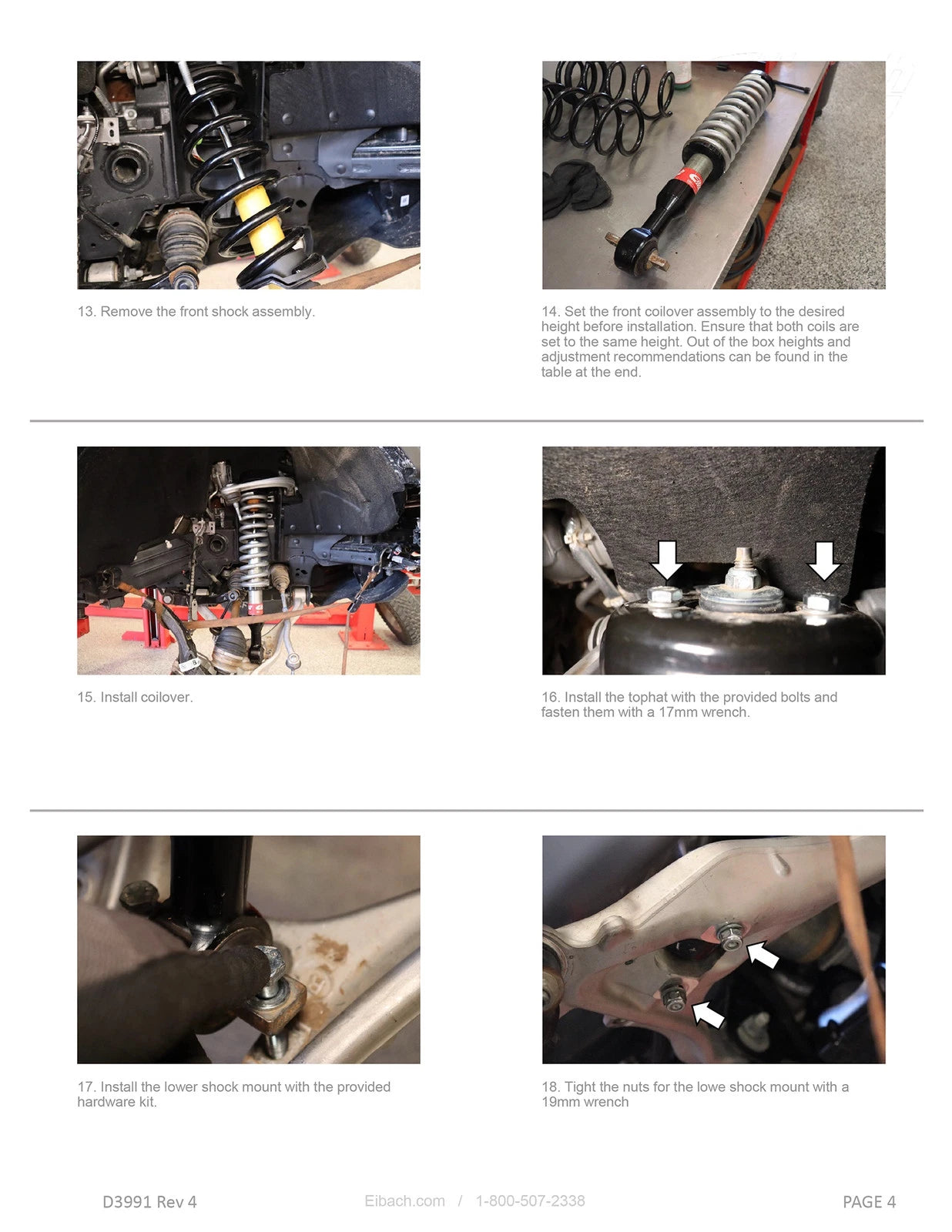 Eibach 2021+ Ford Bronco Pro-Truck Coilover 2.0 Front & Rear