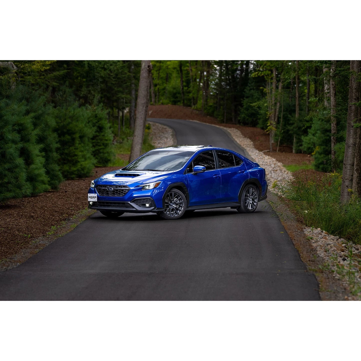 MBRP 2022 Subaru WRX 2.4L 3in Cat Back 5in OD w/ Carbon Fiber Tips - T304