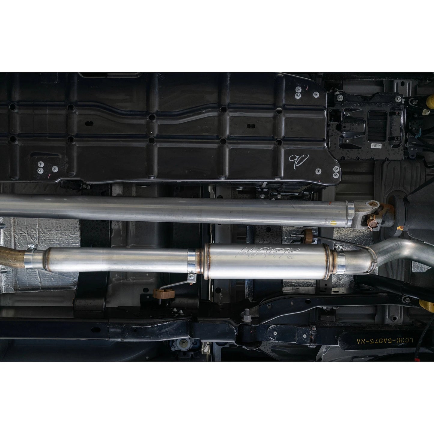 MBRP 2017+ Ford F-250/F-350 6.2L/7.3L Super/Crew Cab Single Side 4in T304 Catback Exhaust