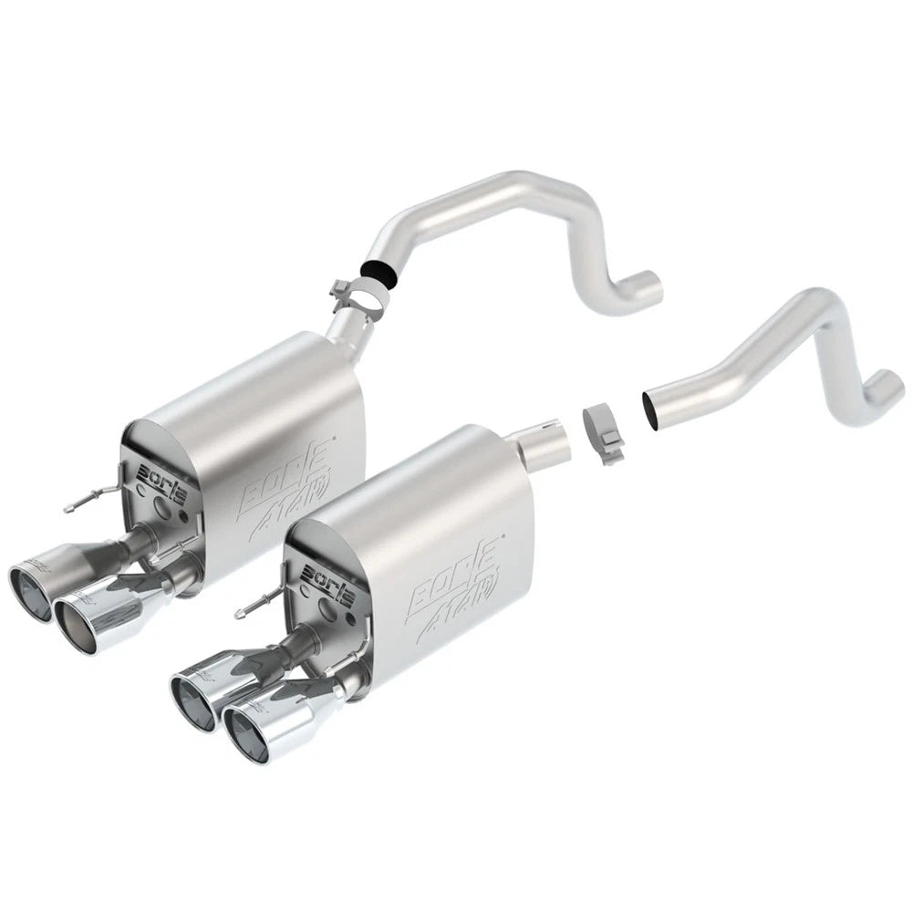 Borla 09-12 Chevy Corvette C6 Coupe/Convertible 6.2L 8cyl Aggressive ATAK Exhaust