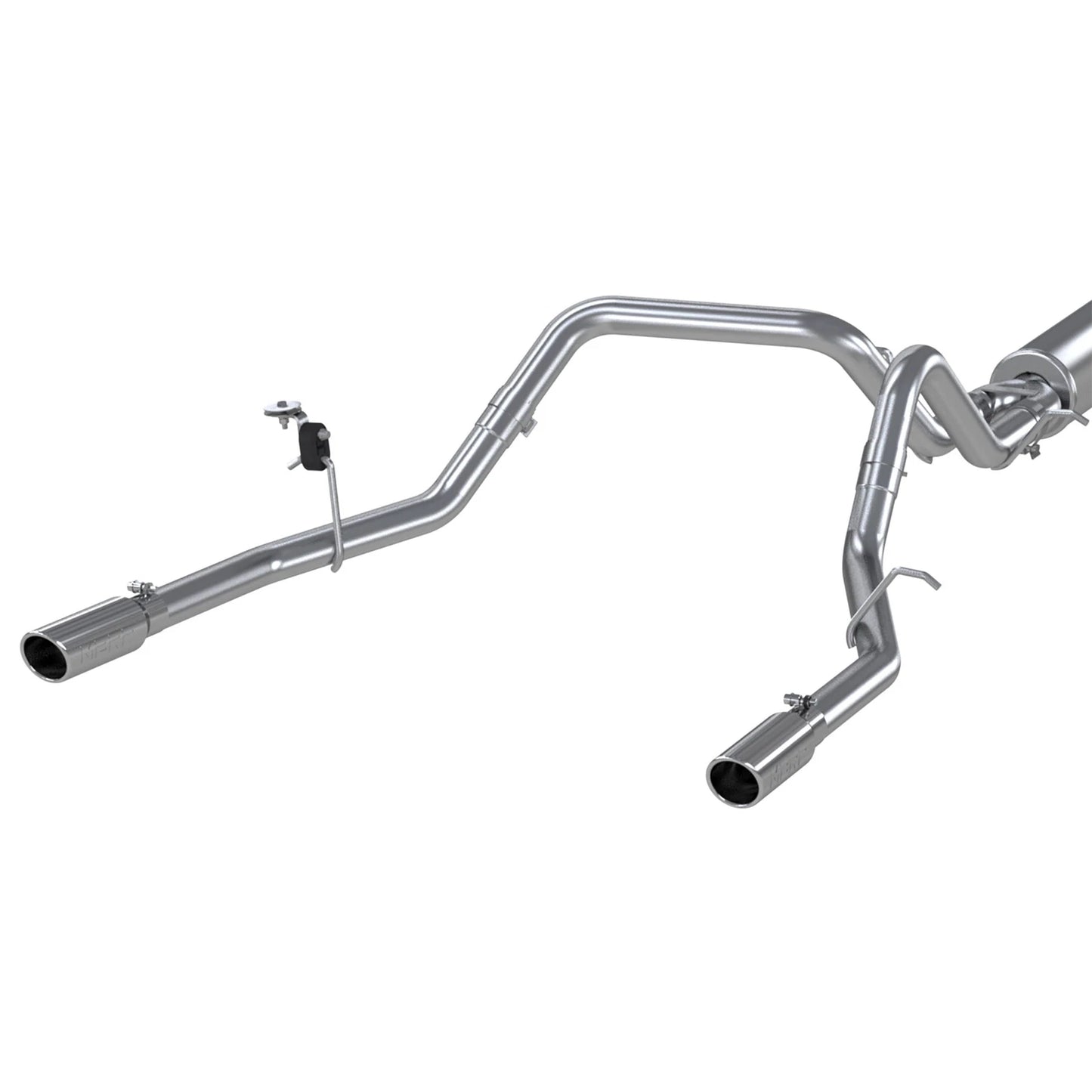 MBRP 14 Chevy/GMC 1500 Silverado/Sierra 4.3L V6/5.3L V8 Dual Split Rear T409 3in Cat Back Exhaust