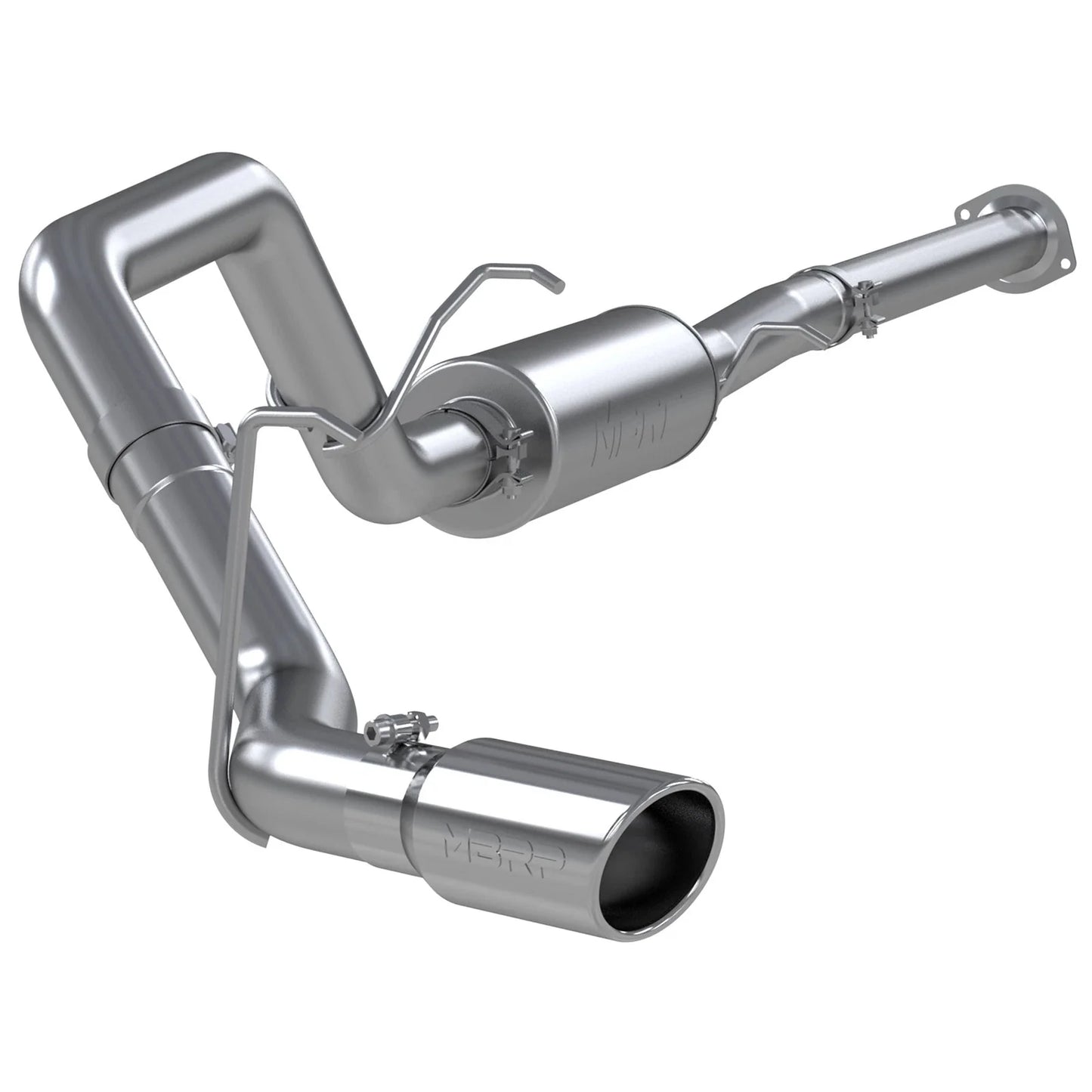 MBRP 19-21 Dodge RAM 1500 (Crew Cab & Quad Cab) 3in. Single Side Catback Exhaust - Aluminized Steel