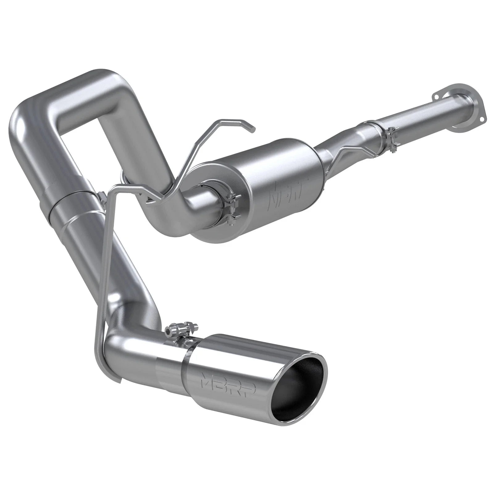 MBRP 19-21 Dodge RAM 1500 (Crew Cab & Quad Cab) 3in. Single Side Catback Exhaust - Aluminized Steel