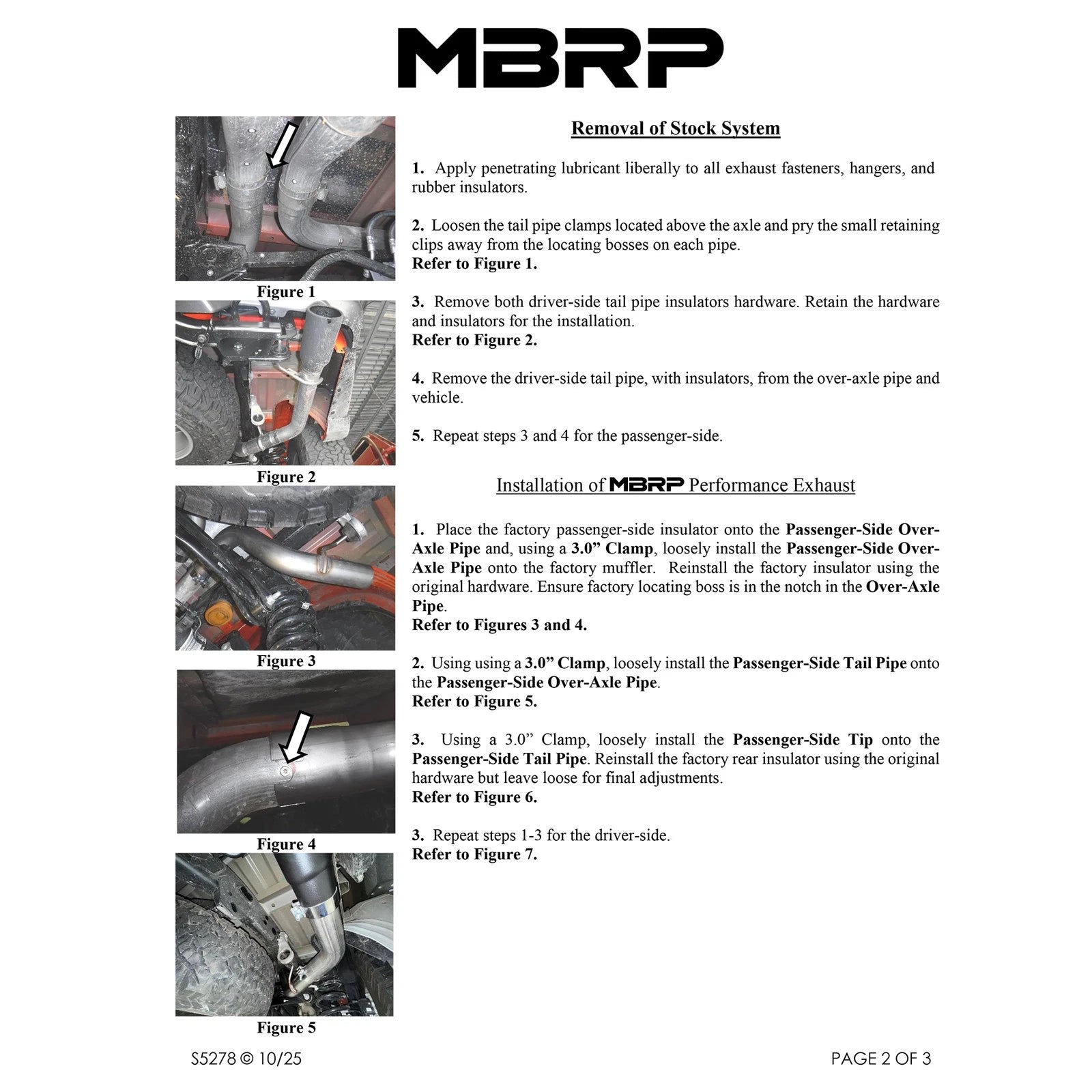 MBRP 2022+ Ford F-150 Raptor 3.5L / Raptor R 5.2L 3in Dual Rear Exit Turndown Axle Back - Black