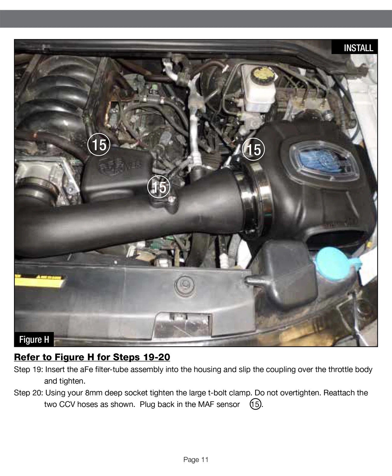 aFe Momentum GT PRO 5R Stage-2 Intake System, Nissan Titan 04-13 V8-5.6L