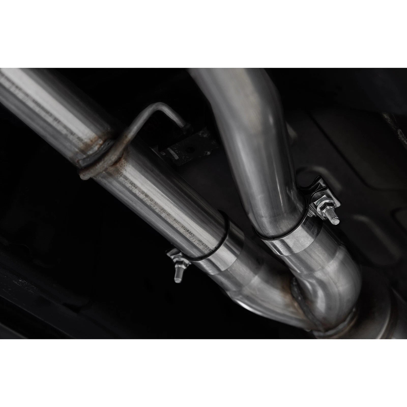 MBRP 22-23 Nissan Frontier 3.8L 3in Tip 3in Cat Back Turndown Exit Street Profile - Aluminized Steel