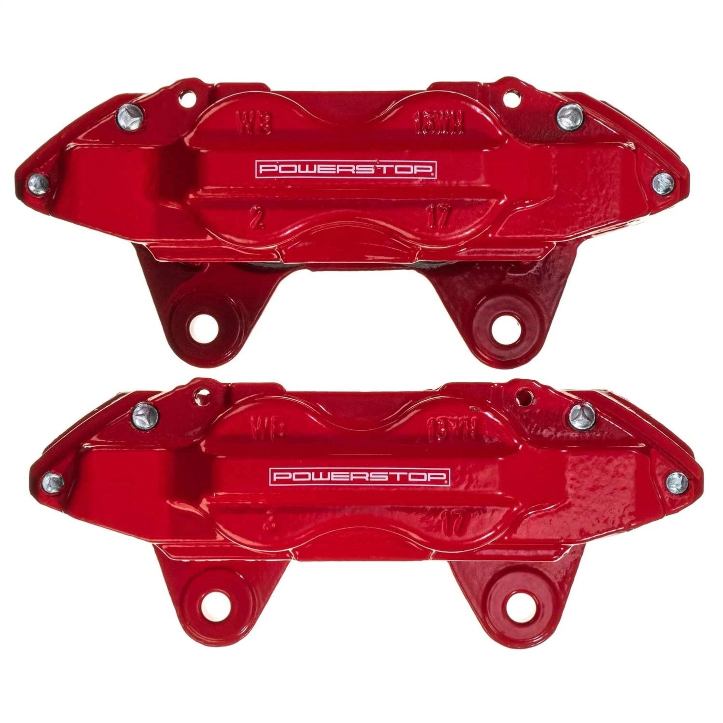 Power Stop 03-09 Lexus GX470 Front Red Calipers w/o Brackets - Pair