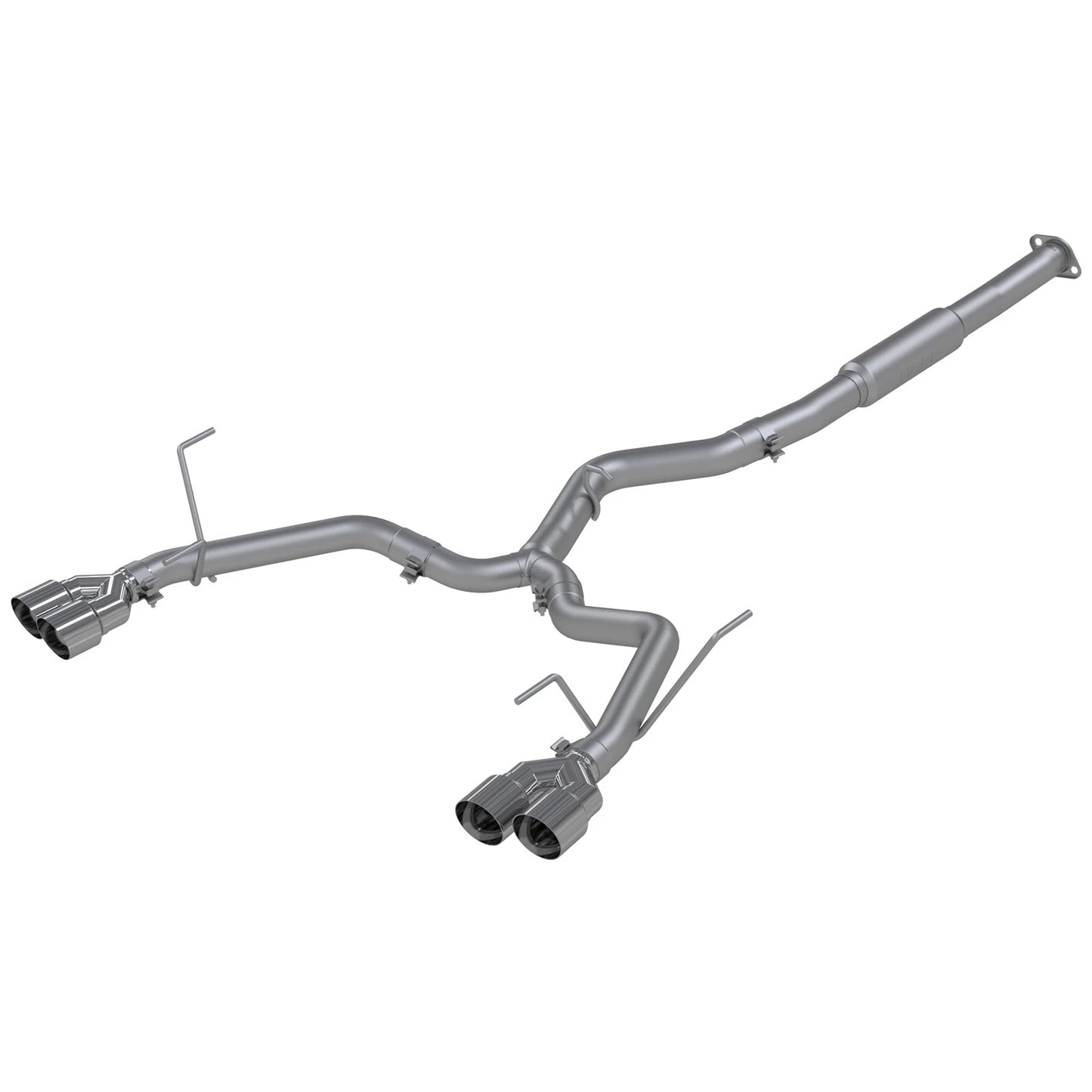 MBRP 15-19 Subaru WRX 2.0L/STI 2.5L 3in Dual Split Rear Exit w/ 3.5in Tips - T304 (Race Version)