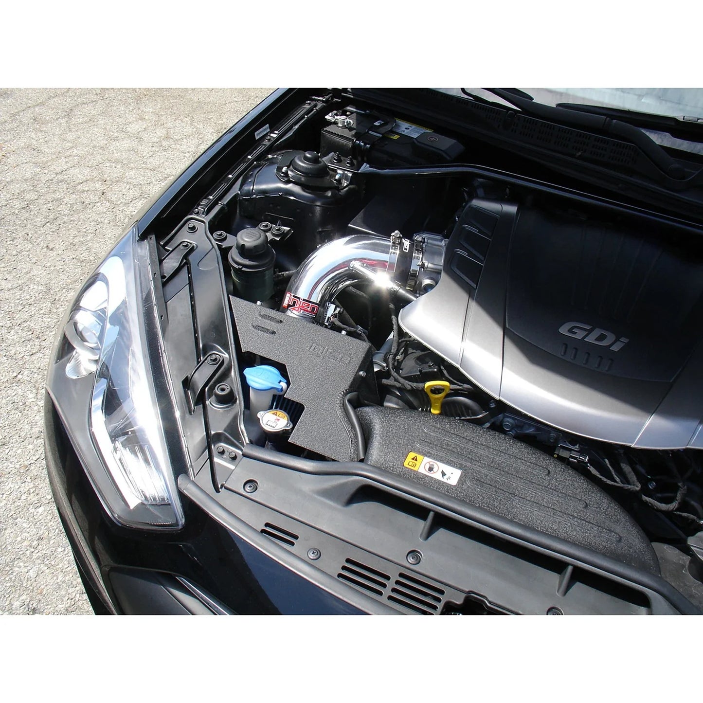 Injen 13 Hyundai Genesis Coupe  3.8L V6 Black Short Ram Intake w/ Heat Shield & Cover