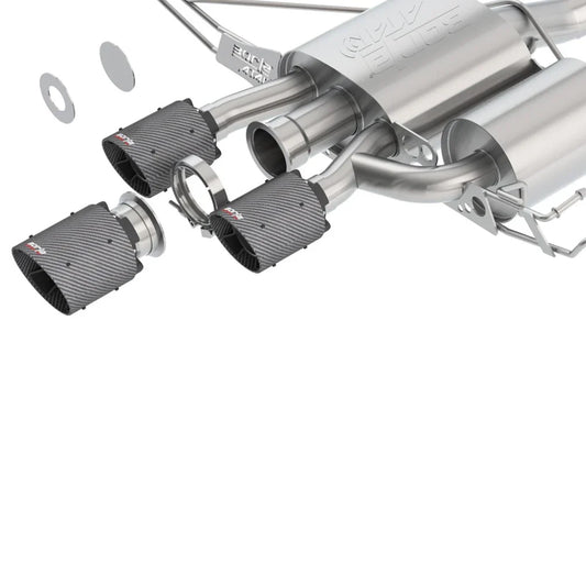 Borla 17-18 Honda Civic Type R 2.0L 2.75in Atak Adjustable Catback Exhaust (Carbon Fiber Black Tip)