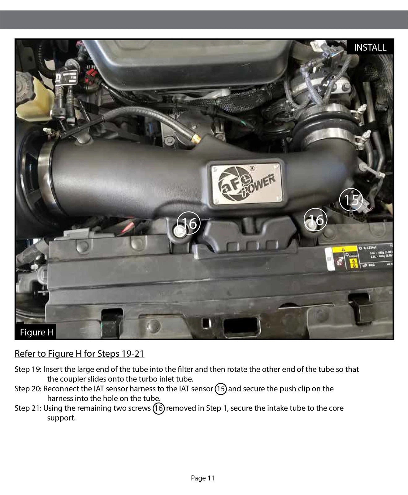 aFe Momentum GT Pro DRY S Cold Air Intake System 2018 Jeep Wrangler (JL) I4-2.0L (t)