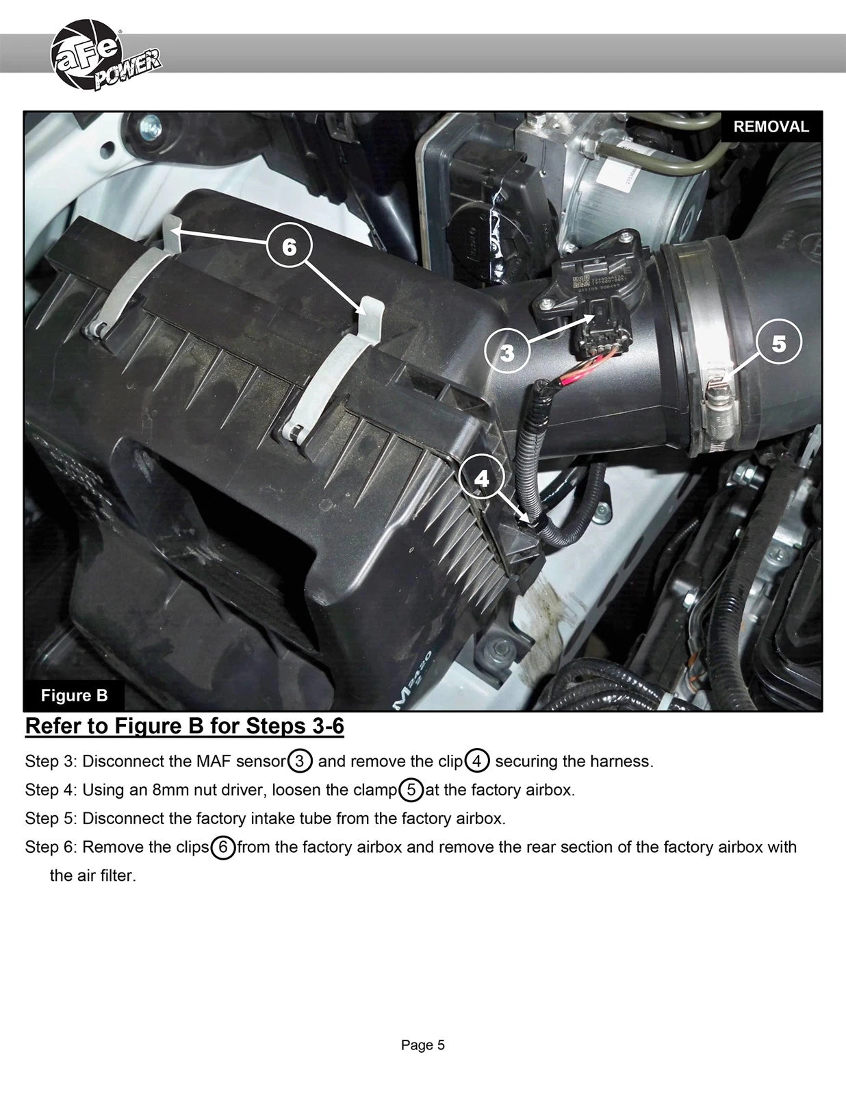 aFe Takeda Momentum Pro 5R Cold Air Intake System 20-22 Subaru Outback H4-2.5L